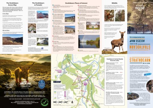 Plan your visit to Strathdearn with our new Access Map