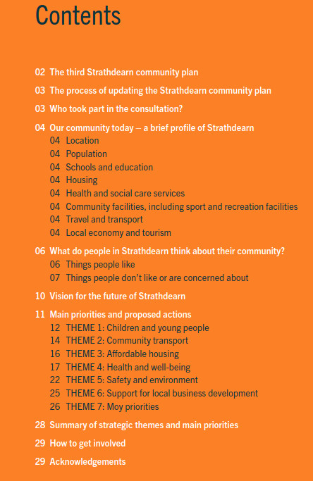 Strathdearn Action Plan